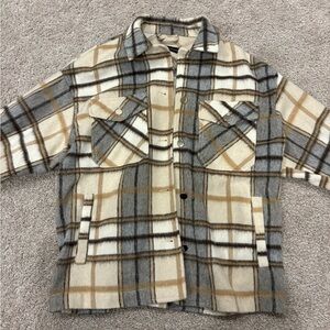 Zara Plaid Jacket